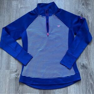 Vineyard Vines Blue and White Striped Pullover size S